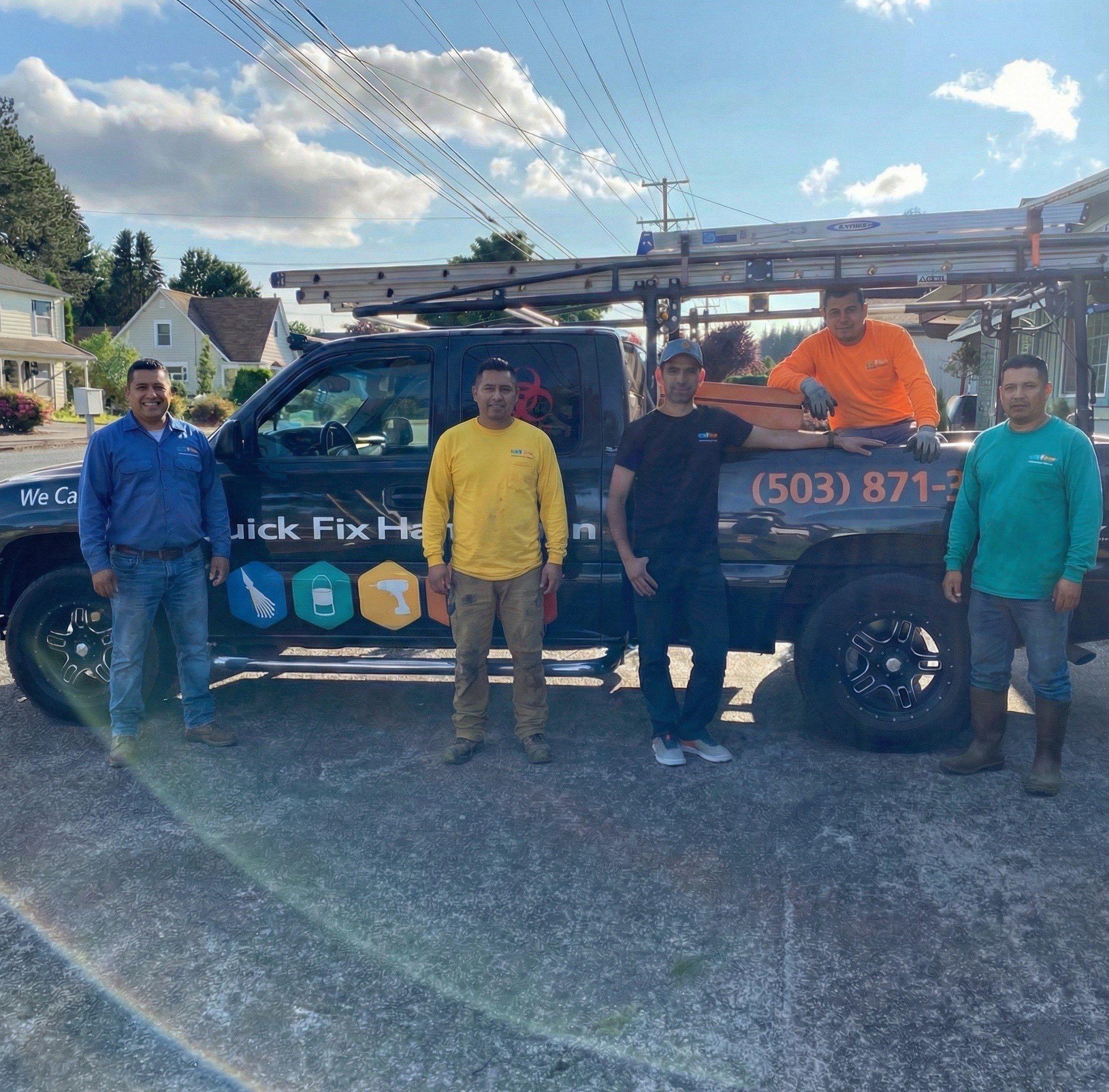 Quick Fix Team on Site